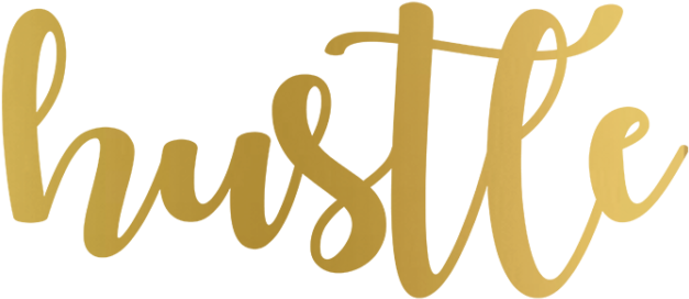 Free Hustle Svg Faux Gold Cut File Download - Easter Clipart (960x600), Png Download