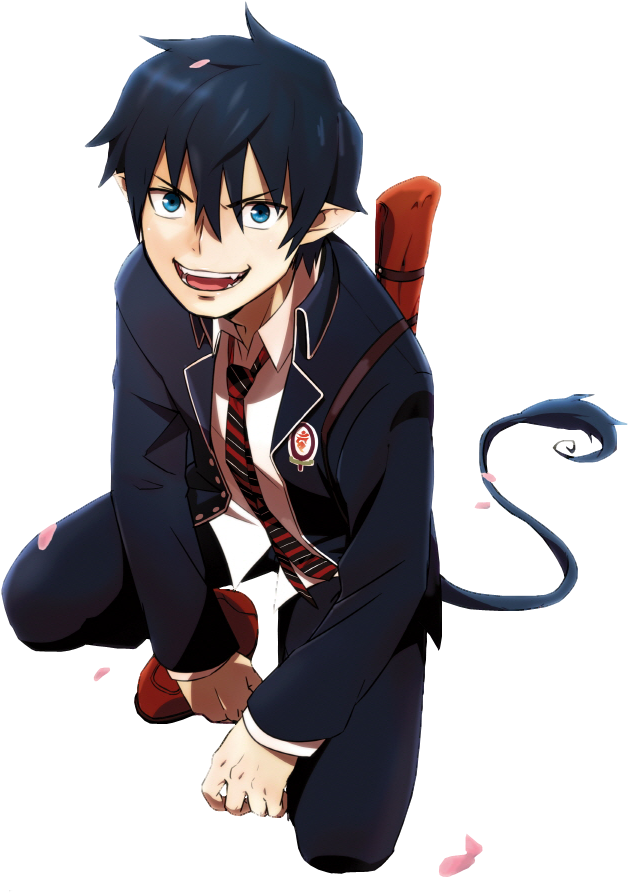 Blue Exorcist Png - Ao No Exorcist Png Clipart (652x932), Png Download