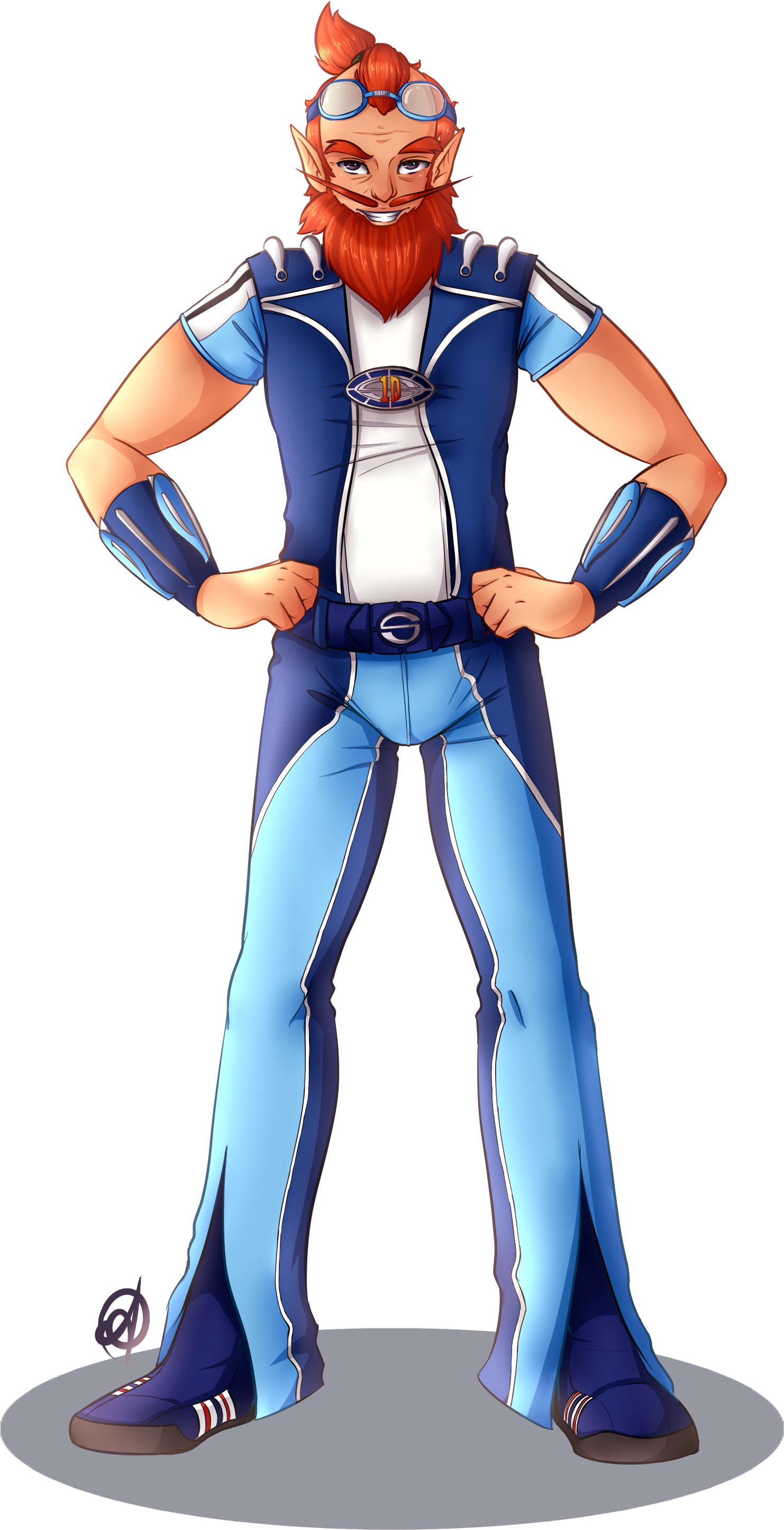 Fan Creationsportacus - Sportacus Png Clipart (2000x3000), Png Download