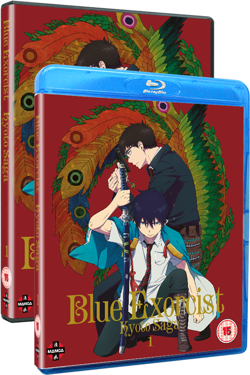 Blue Exorcist Kyoto Saga Volume - Ao Blue Exorcist Kyoto Saga Clipart (530x795), Png Download