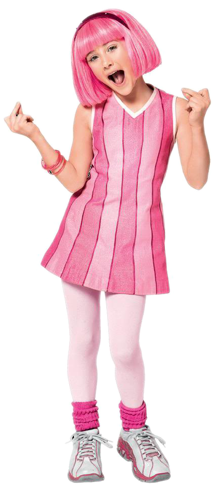 Lazytown Main Character Photos - Halloween Costume Clipart (766x1151), Png Download