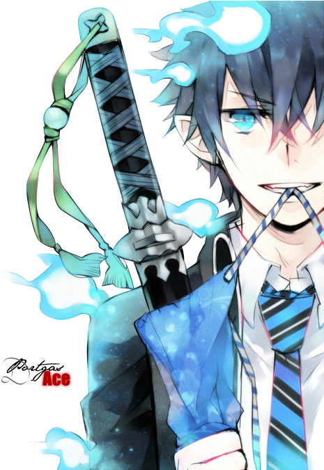 Blue Exorcist Rin Okumura Ao No Exorcist Yukio Okumura Fanart Clipart Large Size Png Image Pikpng