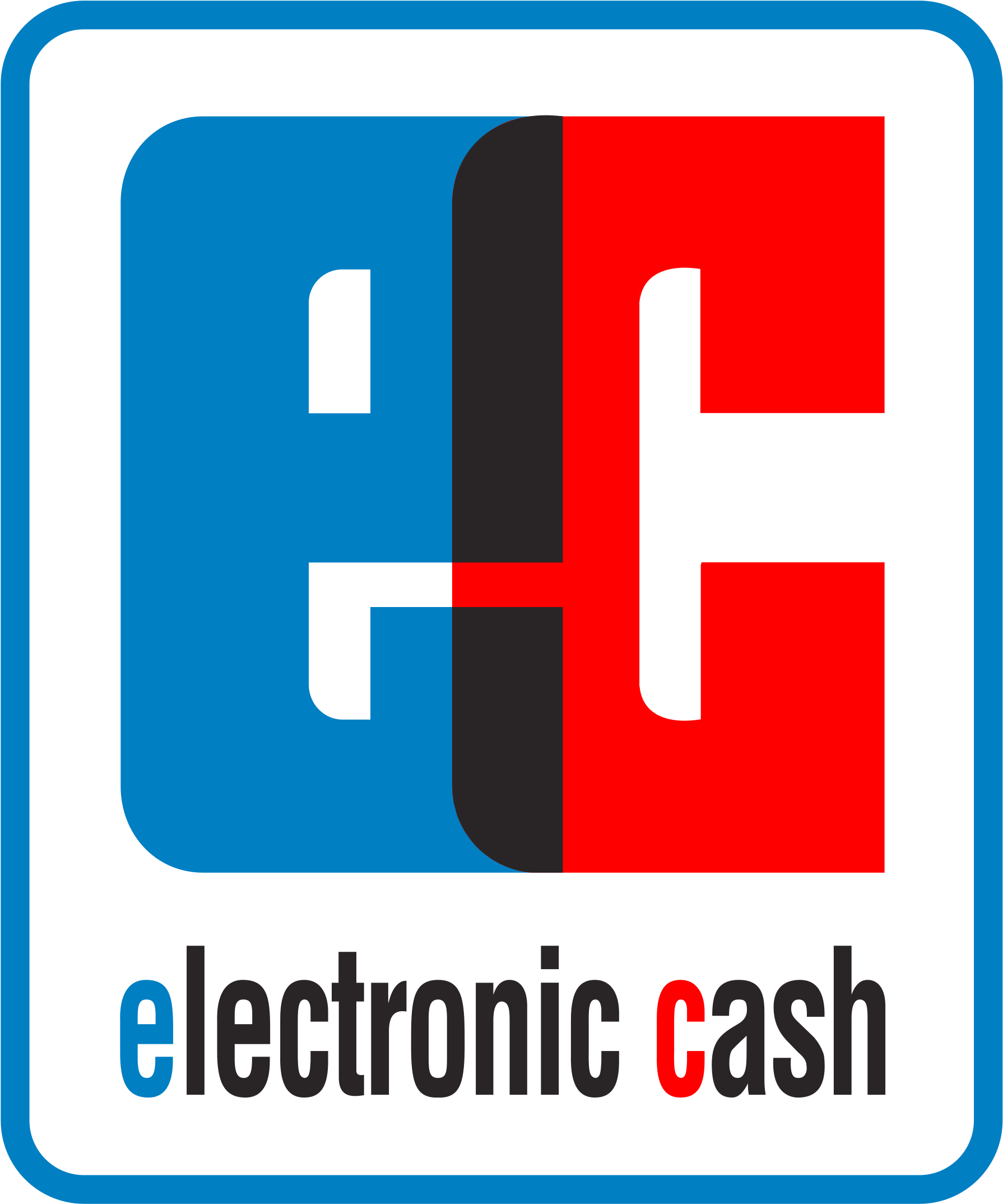 Electronic Cash Logo - Electronic Cash Clipart (2000x2360), Png Download