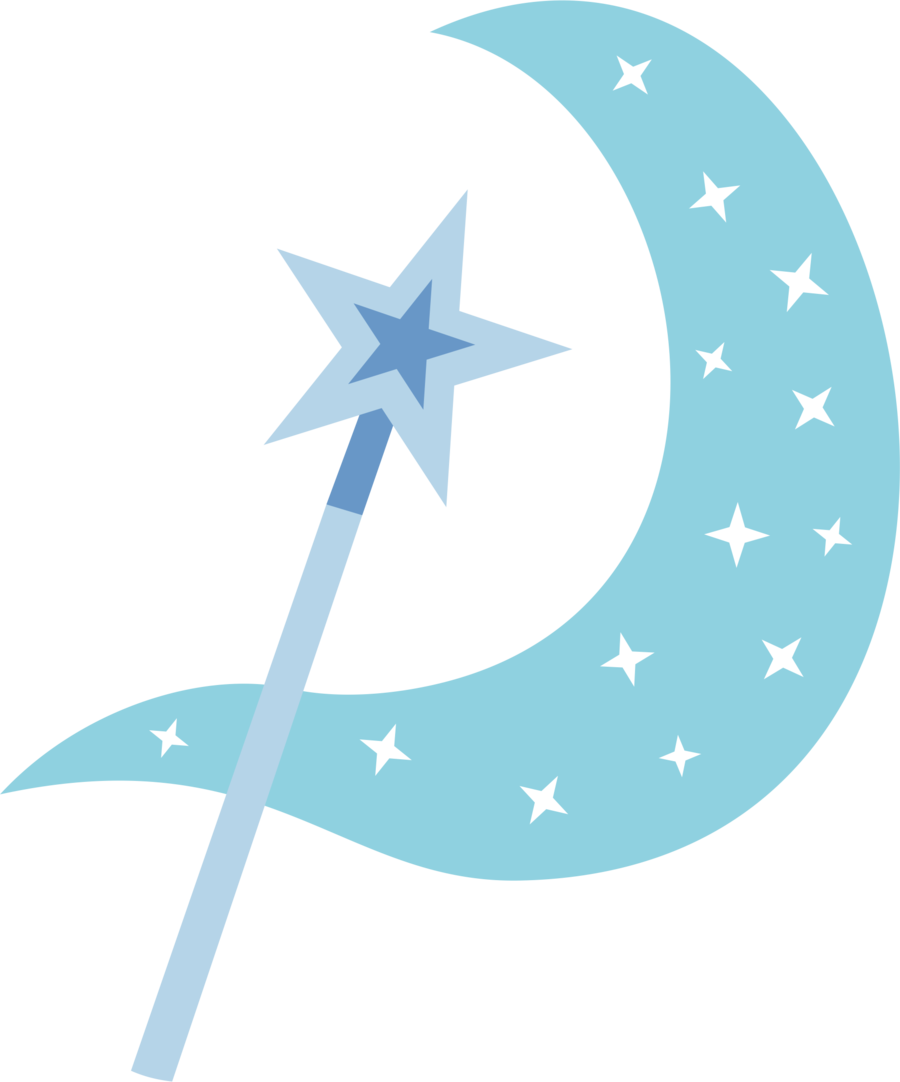 Trixie Wand And Aura Cutie Mark - My Little Pony Trixie Cutie Mark Clipart (900x1082), Png Download