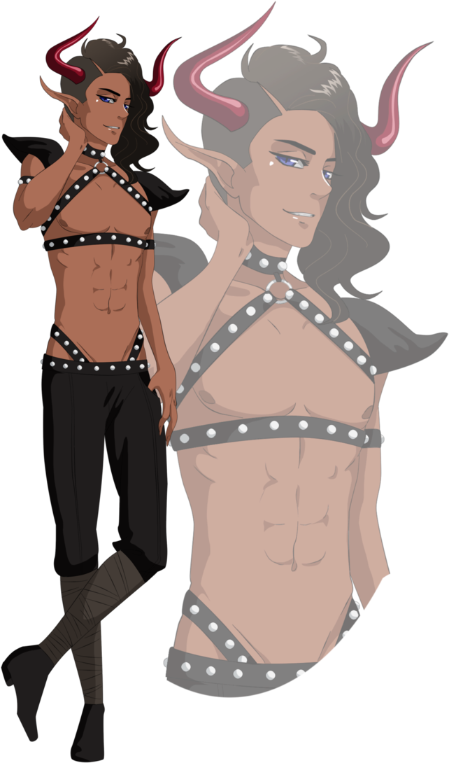 Siblings Drawing Blue Exorcist Clipart (688x1160), Png Download