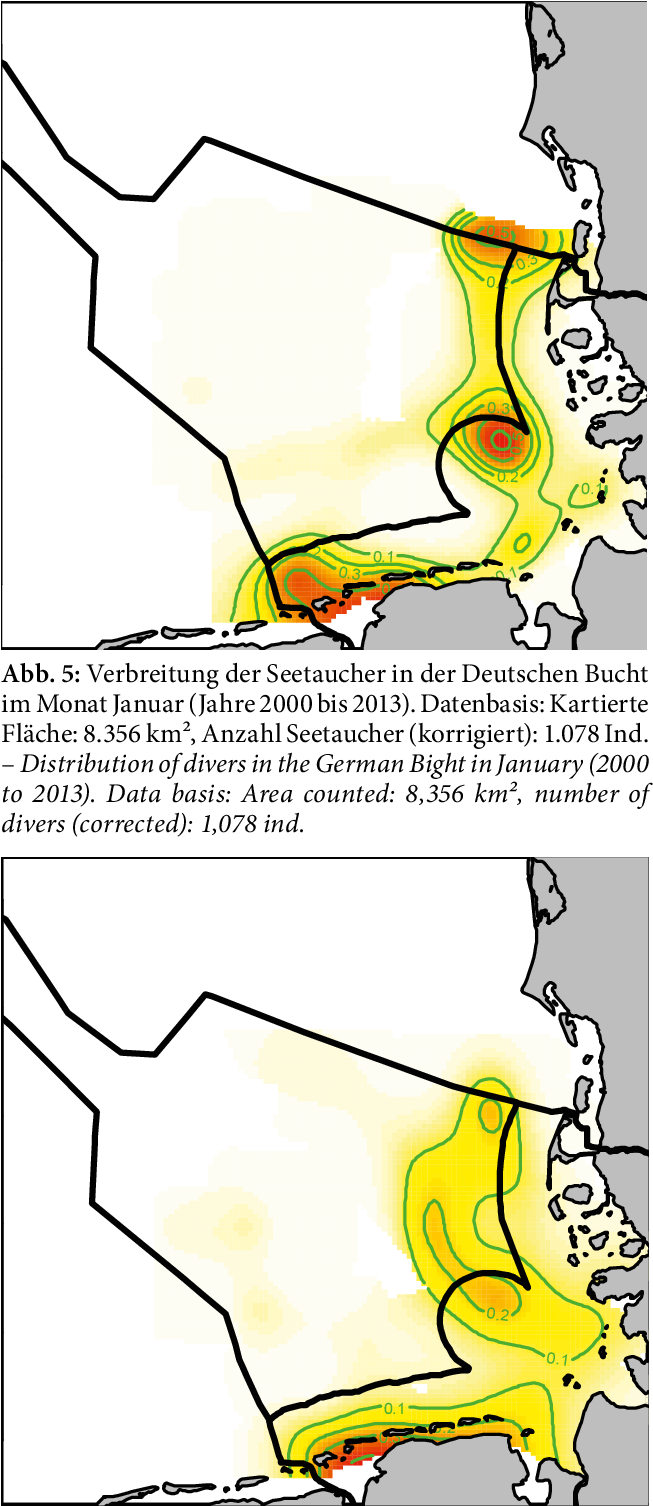 Verbreitung Der Seetaucher In Der Deutschen Bucht Im - Schleswig Holstein Clipart (676x1508), Png Download