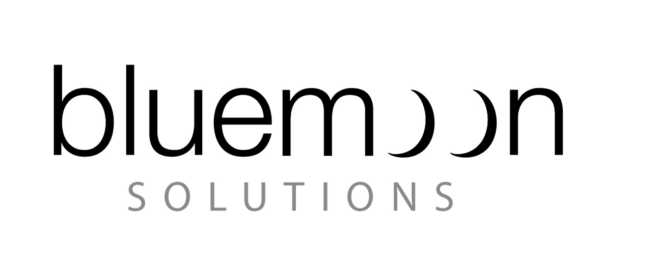 Blue-moon - Black-and-white Clipart (1669x514), Png Download