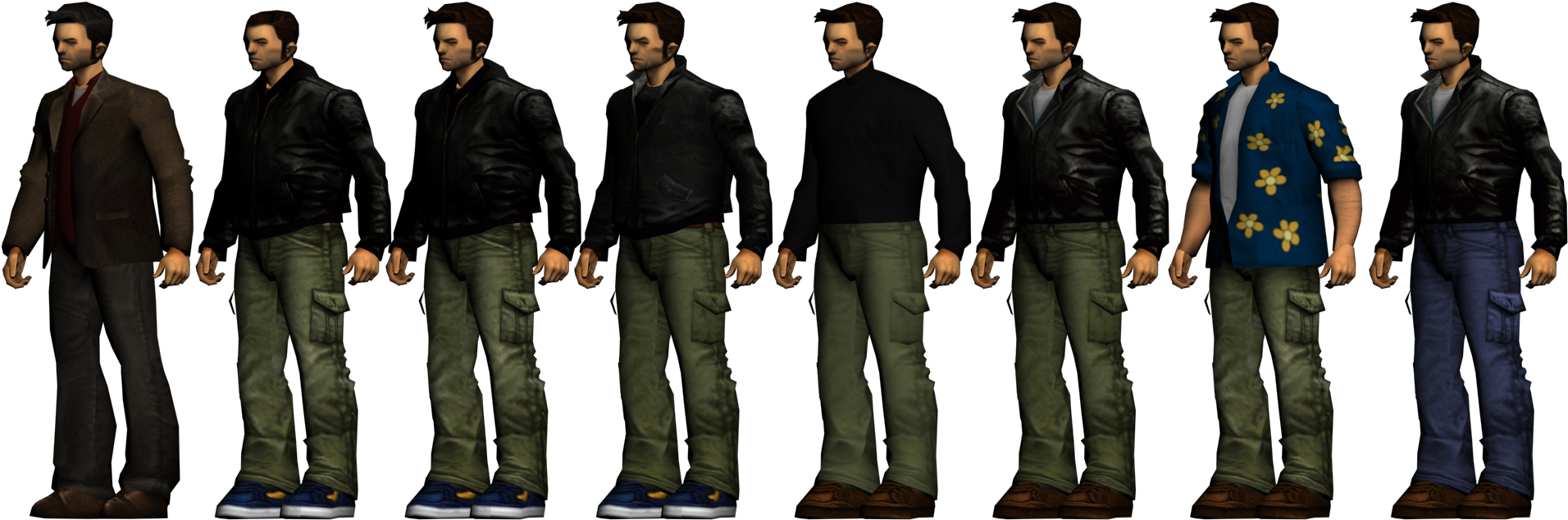 Ohyu2xh - Claude Gta 3 Outfit Clipart (1920x1080), Png Download