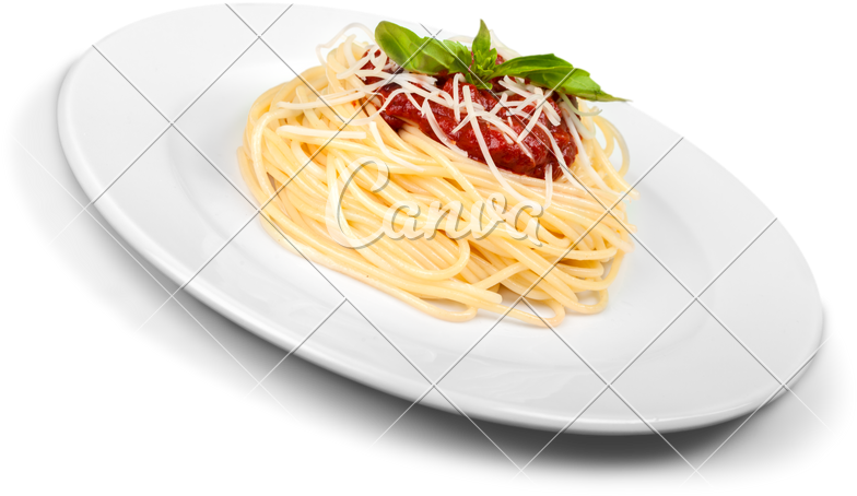 Spaghetti Transparent White Plate - Spaghetti Aglio E Olio Clipart (800x533), Png Download
