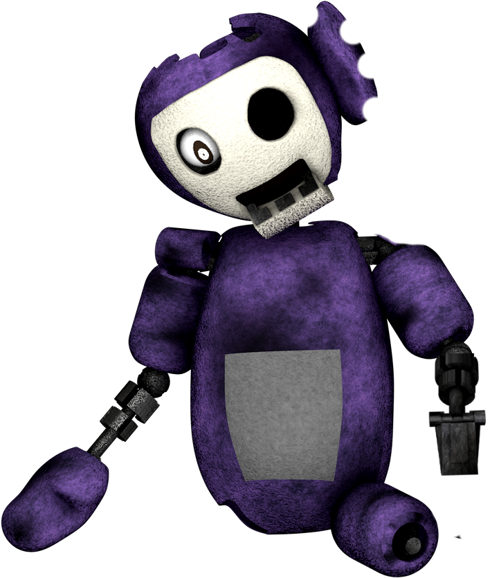 Tinky Winky Png - Five Nights At Tubbyland Full Body Clipart (733x835), Png Download