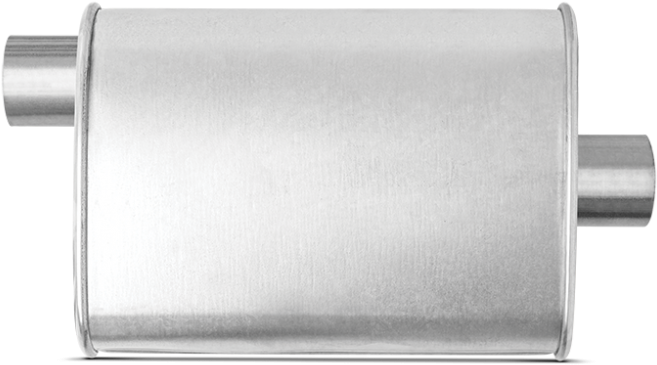 Thrush® Exhaust - Dynomax 17715 Thrush Turbo Muffler Clipart (676x676), Png Download