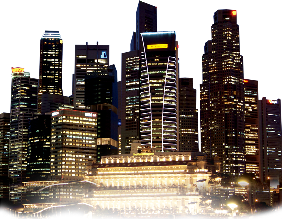 Clip Art Lights Transprent Png Free Download - Building With Lights Png Transparent Png (1000x1000), Png Download