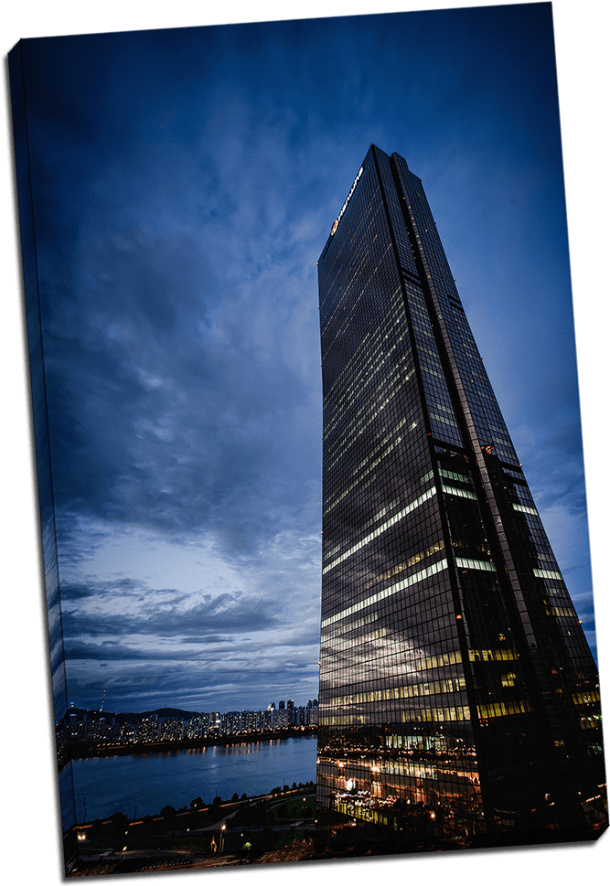 63 Building - Seoul Skyscraper - Skyscrapers In Seoul Clipart (698x1000), Png Download