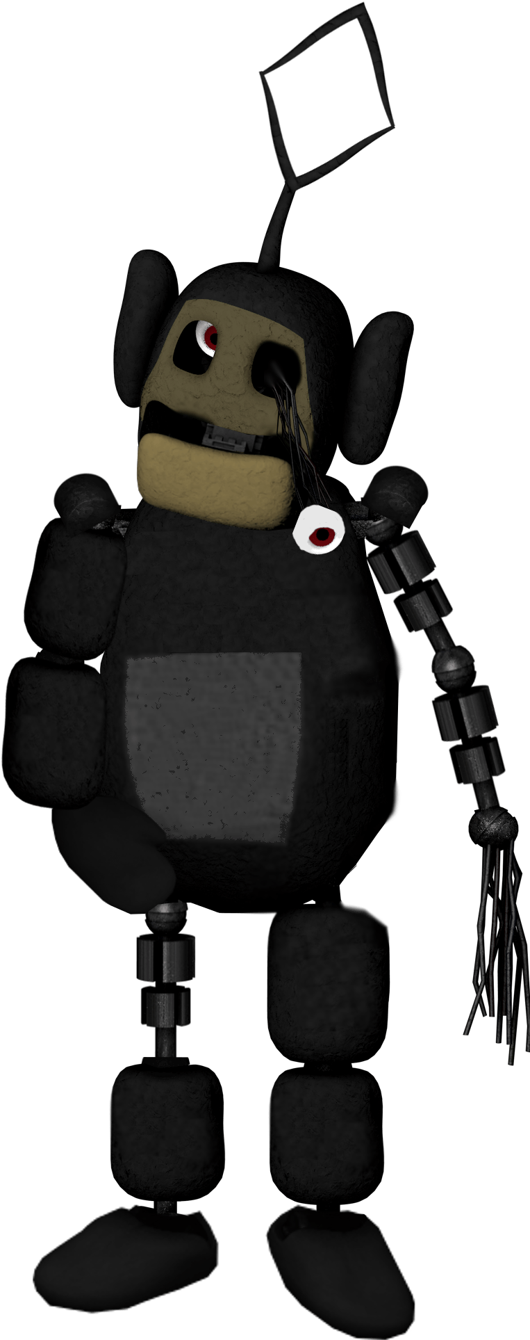 Five Nights At Tubbyland 2 Dipsy Clipart (989x2051), Png Download