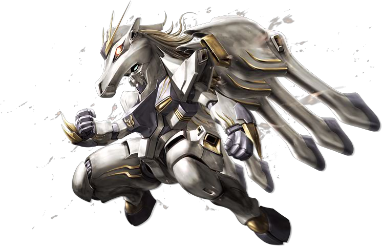 Horse Gundam Clipart (746x480), Png Download