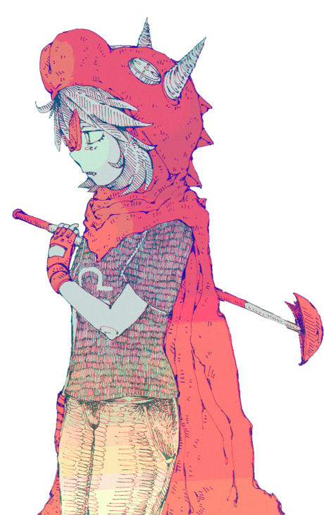 Anime, Manga, And Homestuck Image - Homestuck Terezi Pyrope Fanart Clipart (498x750), Png Download