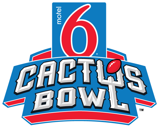 15 16 Motel 6 Cb Logo Color E1448144976554 - 2017 Cactus Bowl Logo Clipart (681x570), Png Download
