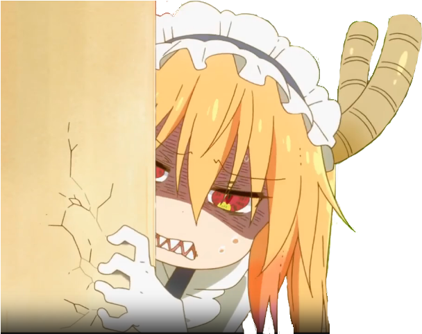 Animetohru - โท รุ เมด มังกร Clipart (664x481), Png Download