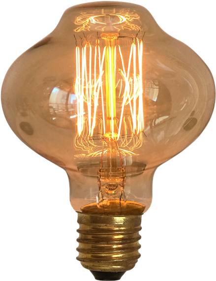 Incandescent Light Bulb Clipart (600x695), Png Download