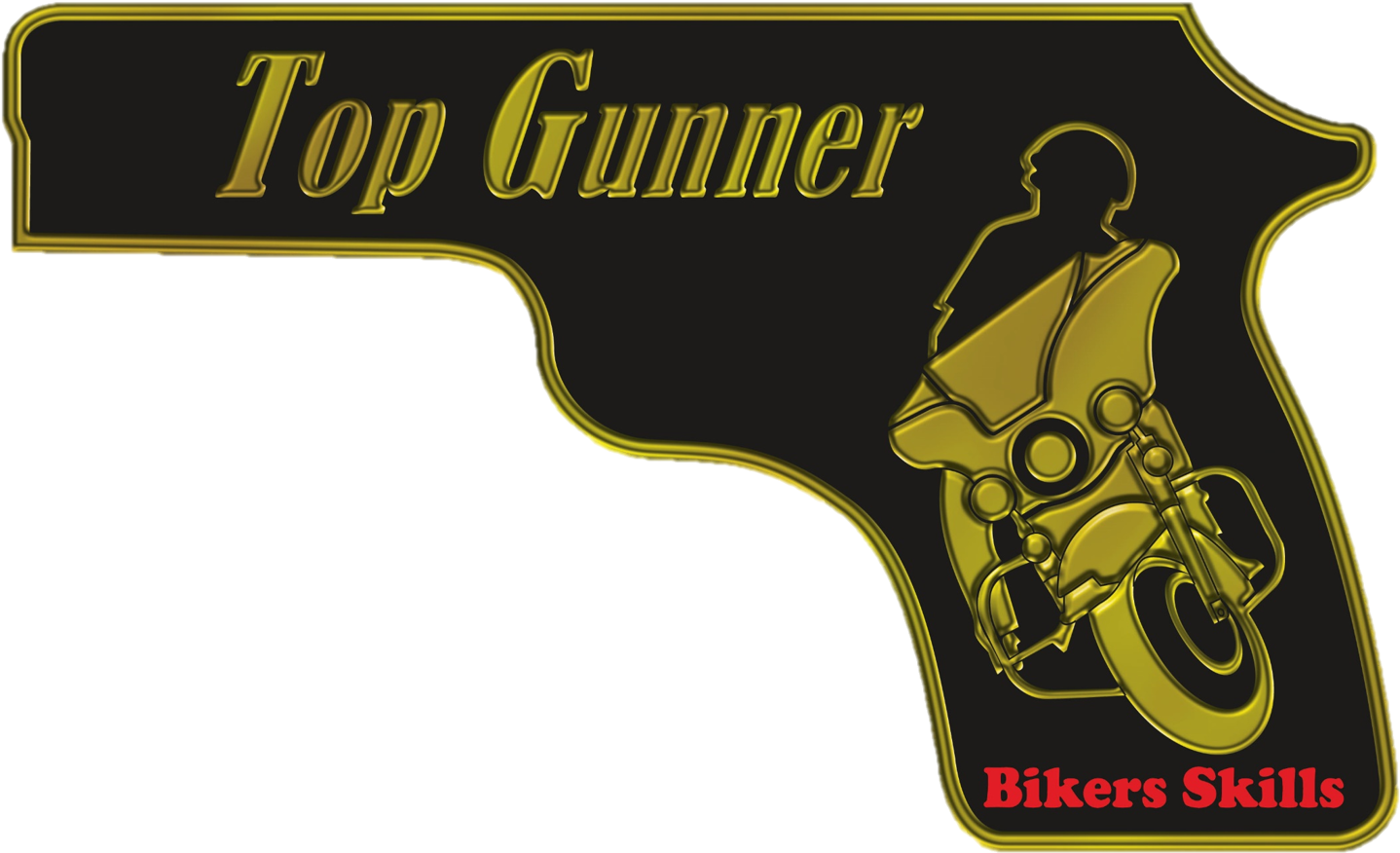 Top Gun , Png Download - Logo Gun Bikers Clipart (1438x876), Png Download