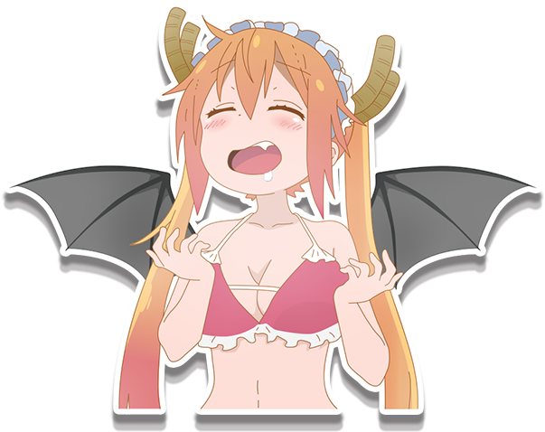 0 0 Tohru - Cartoon Clipart (635x800), Png Download