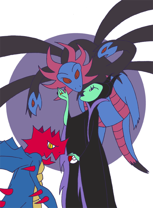 Maleficent - Dragon Types - Cartoon Clipart (500x679), Png Download