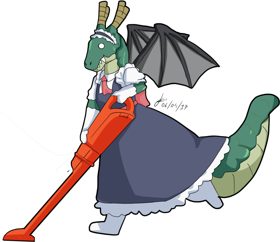 Tohru - Illustration Clipart (960x1242), Png Download