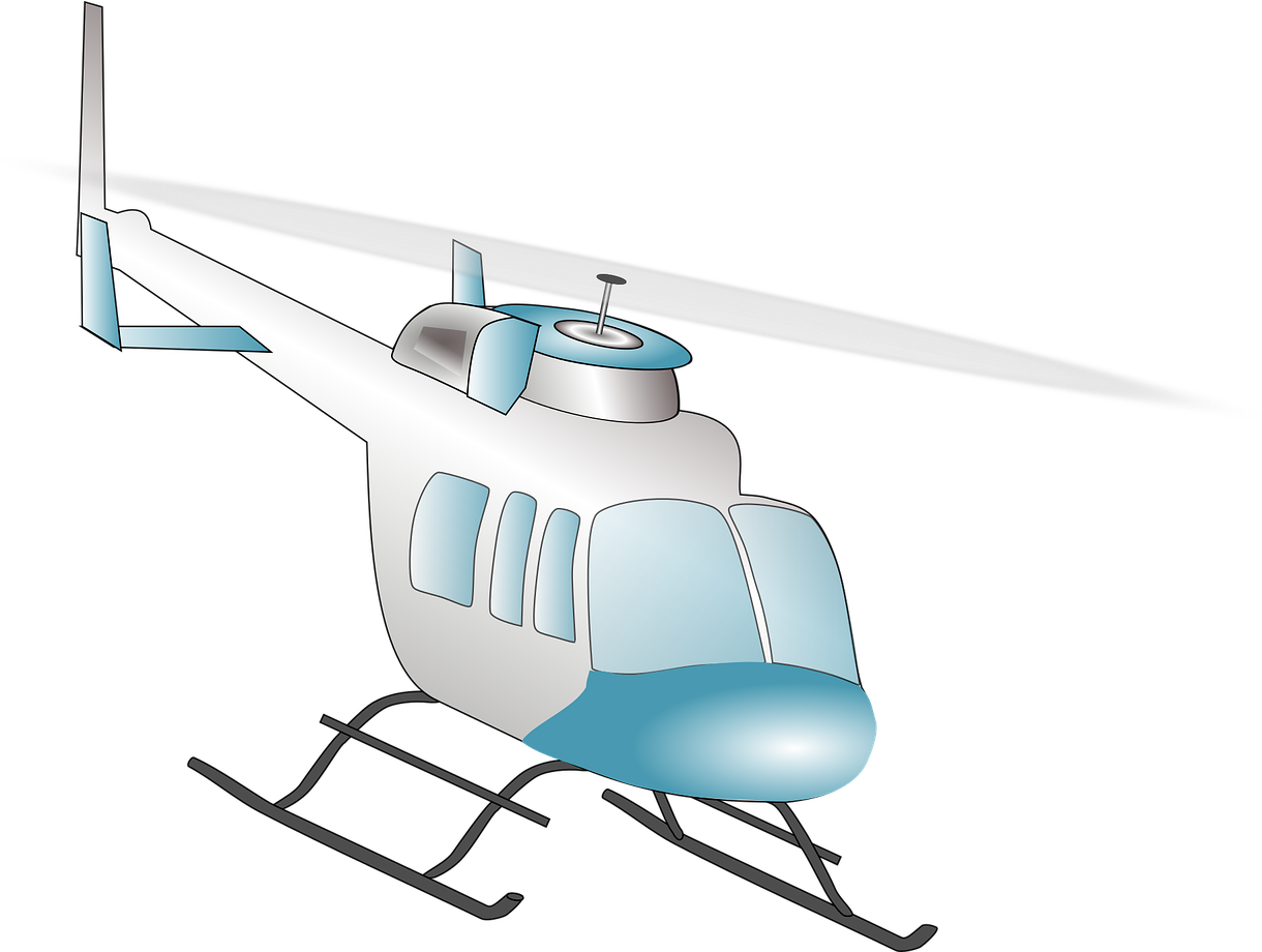 Helicopter,air,fly,free Vector Graphics,free Pictures, - Helicopter Clip Art Transparent Png (1280x919), Png Download