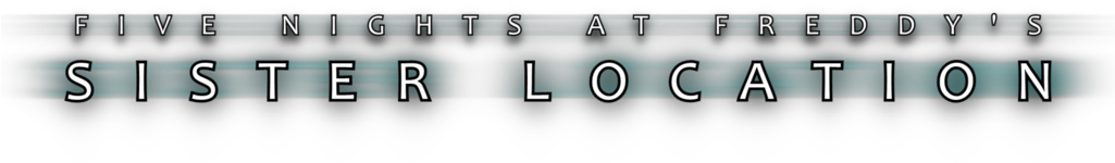 Fnaf Sister Location Logo Png Clipart (1024x576), Png Download