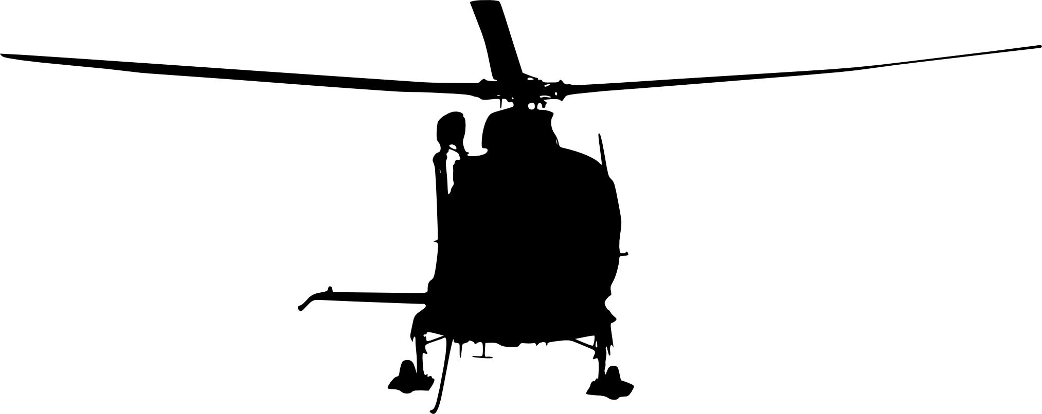 Free Download - Helicopter Rotor Clipart (2026x806), Png Download