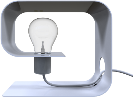 Lampada Tavolo Calender - Rear-view Mirror Clipart (540x676), Png Download