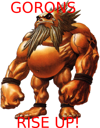 View Gamersriseup , - Ocarina Of Time Darunia Clipart (800x600), Png Download