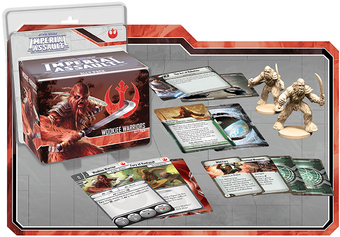 Fantasy Flight Games Previews Wookie Warriors Pack - Star Wars Imperial Assault Ahsoka Tano Clipart (700x488), Png Download
