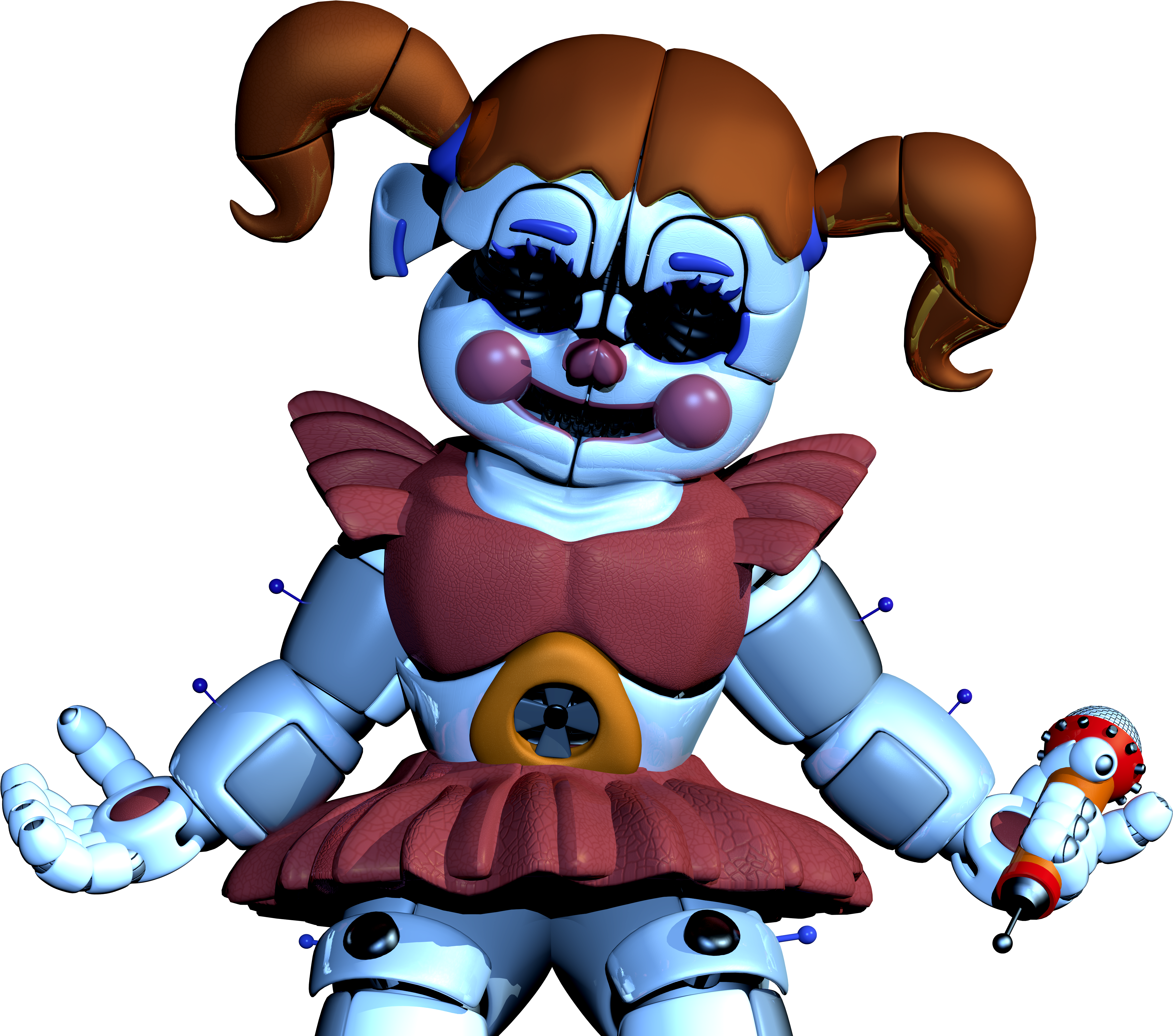 Five Nights At Freddy's - Cartoon Clipart (7449x4190), Png Download