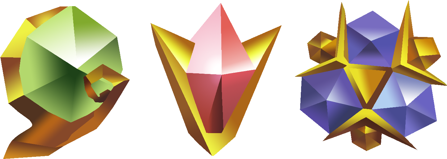 Image Image - “ - Spiritual Stones Zelda Clipart (1548x600), Png Download