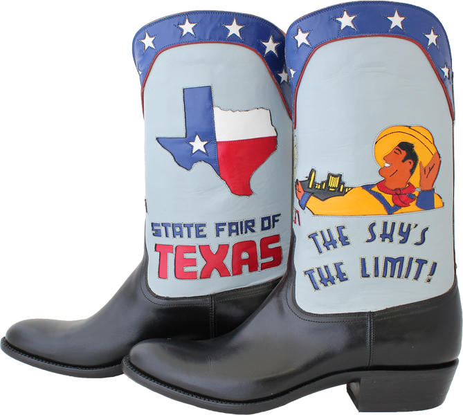 “the Sky's The Limit” State Fair Boot - Riding Boot Clipart (669x600), Png Download