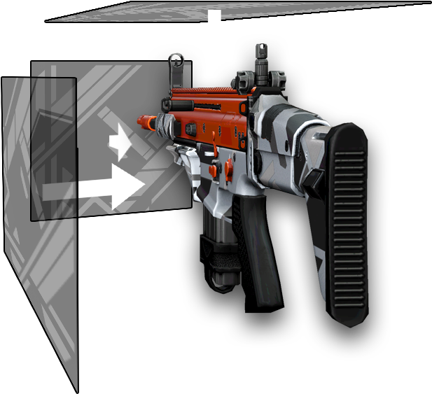 Patterns Are Controlled Using The Following Control - Assault Rifle Clipart (751x632), Png Download