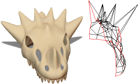Dragon Skull - Triceratops Clipart (705x529), Png Download