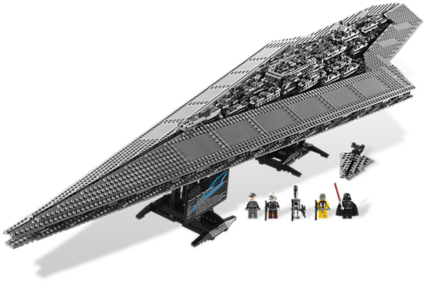 Lego Lepin Star Wars Imperial Super Star Destroyer - Lepin Super Star Destroyer Clipart (933x700), Png Download