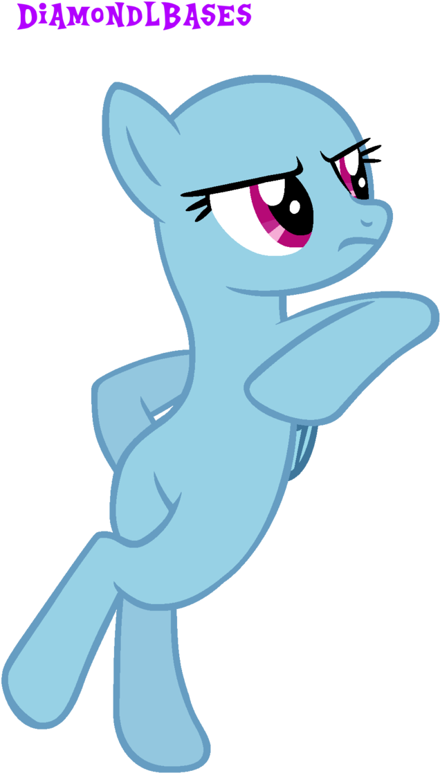 ''likely Story'' By Diamondlbases - Mlp Base Swag Clipart (657x1215), Png Download