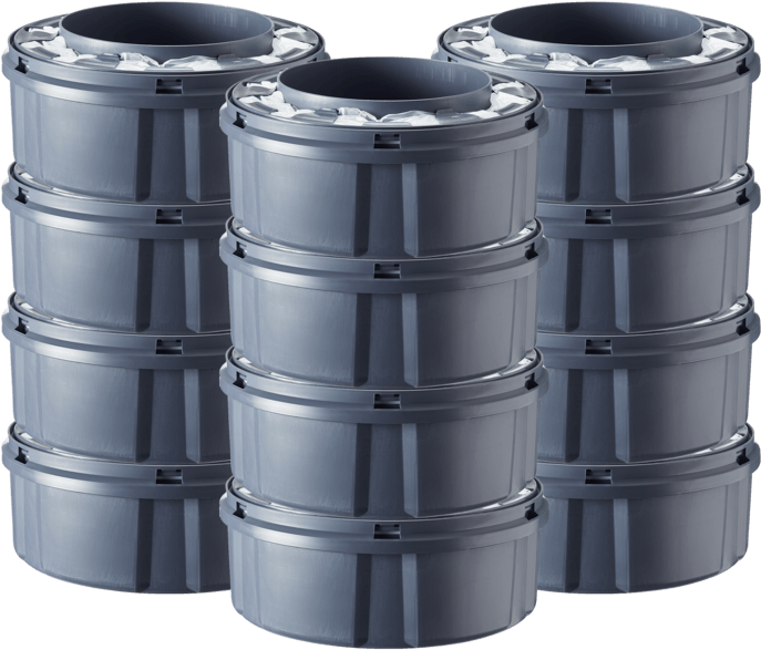 Sangenic Tec Refill X9 - Ricarica Sangenic Clipart (800x800), Png Download