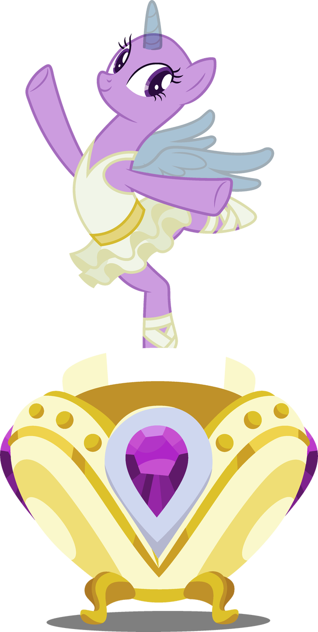Music Box By Meimisuki - Twilight Sparkle Ballerina Music Box Clipart (634x1260), Png Download