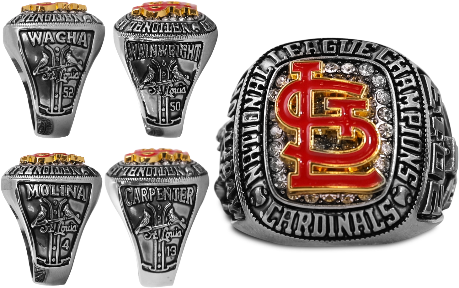 The Individual Player Rings Will Celebrate A Few Of - 2013 St Louis Cardinals Replica Rings Clipart (1500x987), Png Download