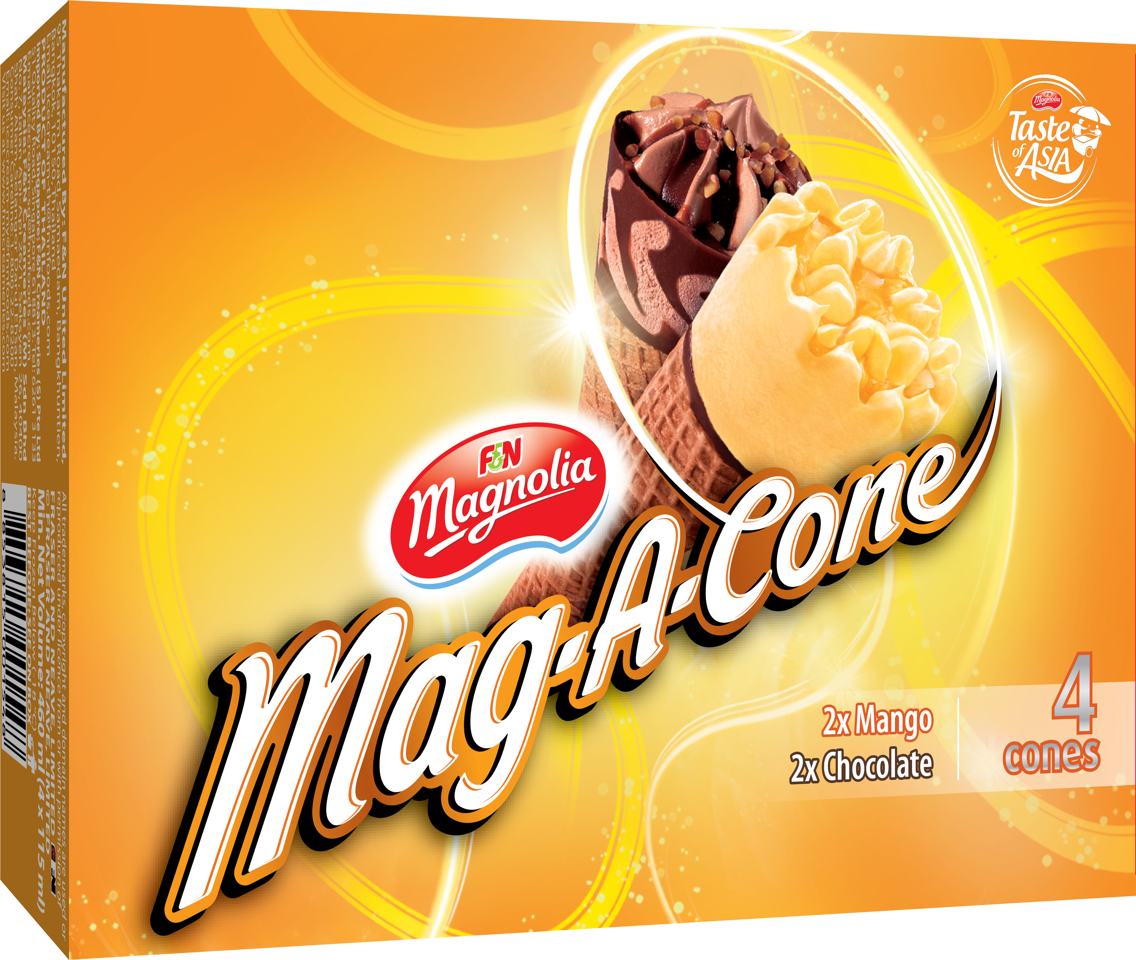 Magnolia Mag A Cone - F&n Magnolia Clipart (4677x6614), Png Download