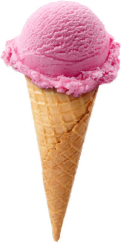 #icecream #pink #tumblr #helado #comida #love #freetoedit - Cream Clipart (720x1049), Png Download