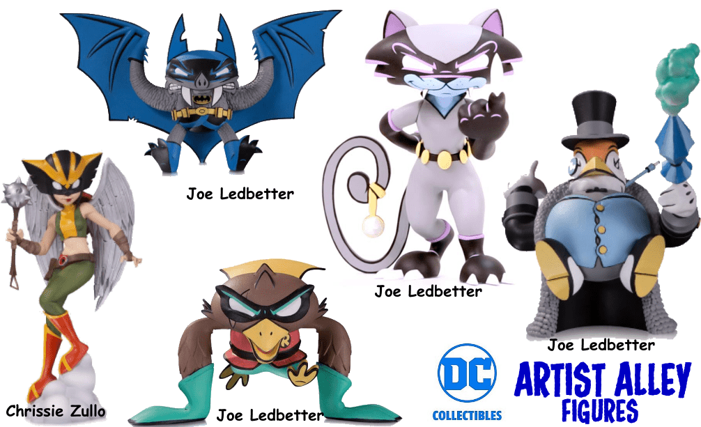 Most Of These Collectibles Can Be Found At Big Bad - Dc Artist Alley Joe Ledbetter Batman Clipart (1024x612), Png Download