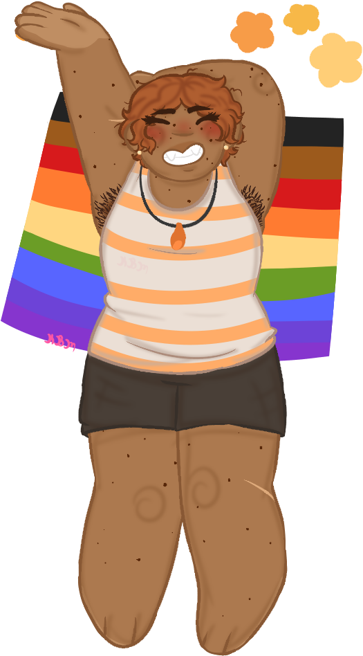 A Happy Chubby Yosuke - Illustration Clipart (727x977), Png Download
