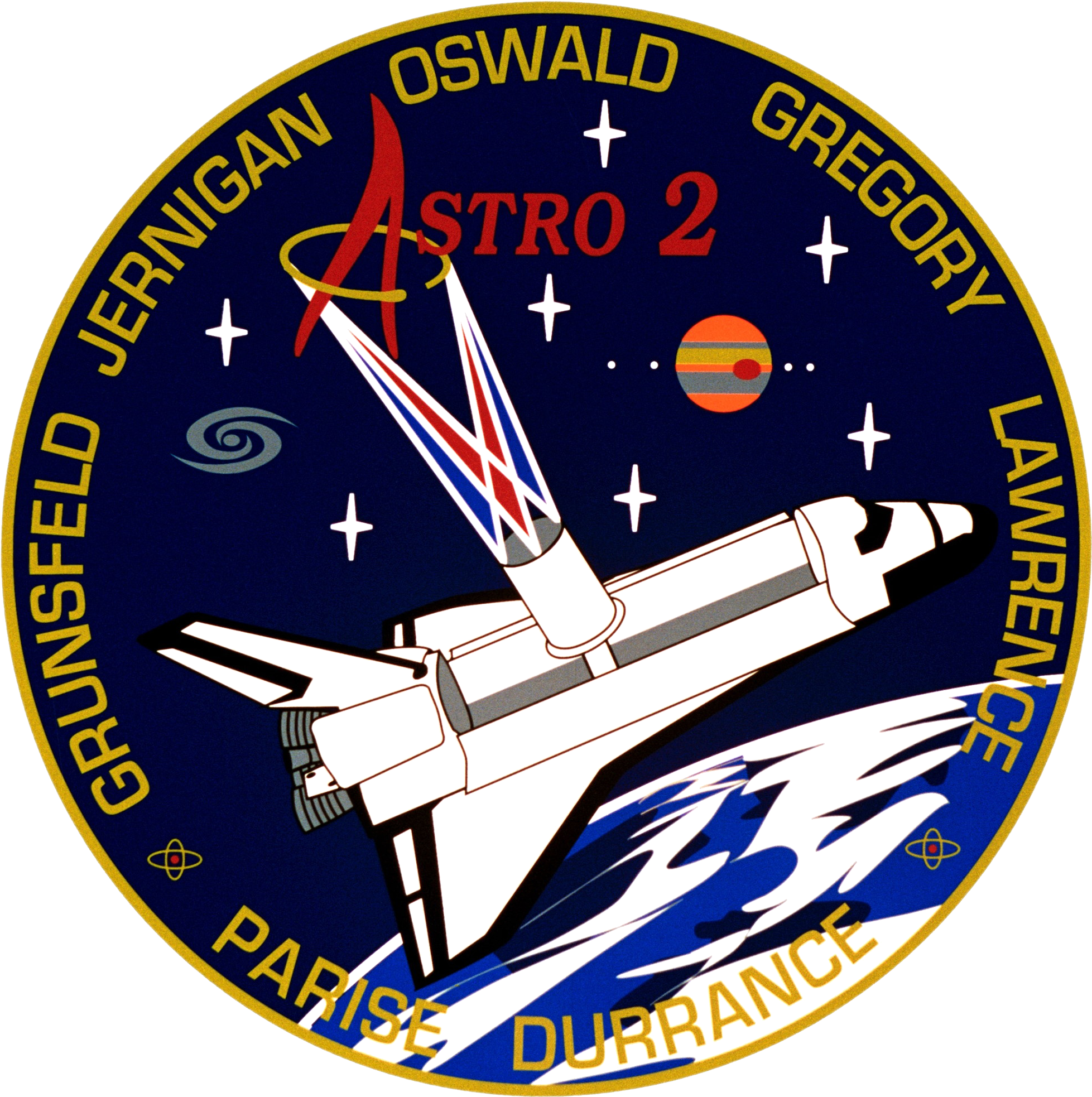 Nasa Space Shuttle Program Images Sts 67 Mission Patch - Space Shuttle Clipart (1976x1985), Png Download