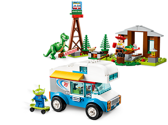 Toy Story 4 Rv Vacation - Lego Clipart (800x600), Png Download