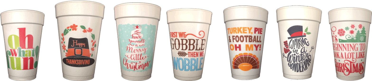 Branded Disposable Cups - Cup Clipart (1585x369), Png Download